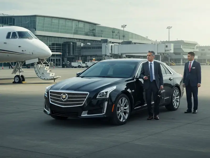 Montclair Airport Limo & Car Service airport pickup vehicle